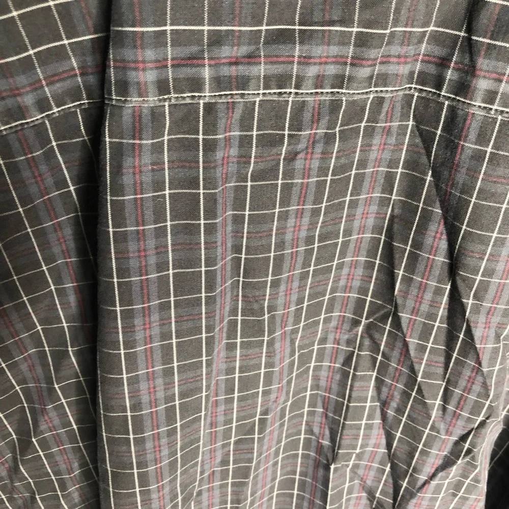 EDDIE BAUER Mens Classic Fit Wrinkle Resistant Button Front Shirt Size 2XL